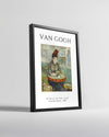 Kafede Kadın - Vincent van Gogh - 1887 Poster Tablosu