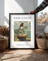 Kafede Kadın - Vincent van Gogh - 1887 Poster Tablosu