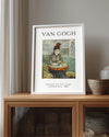 Kafede Kadın - Vincent van Gogh - 1887 Poster Tablosu