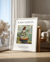 Kafede Kadın - Vincent van Gogh - 1887 Poster Tablosu