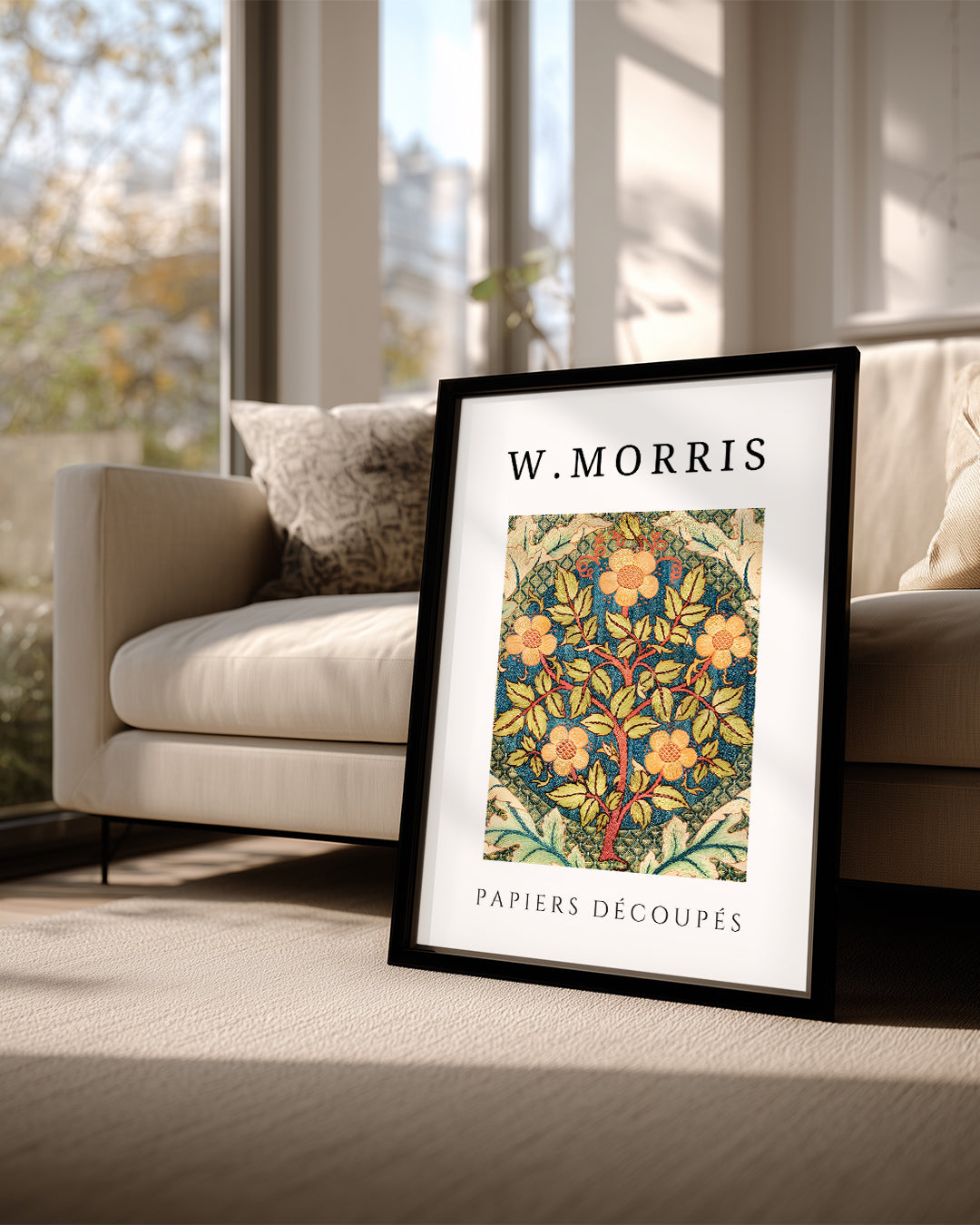 Kağıt Kesimleri - William Morris Poster Tablosu