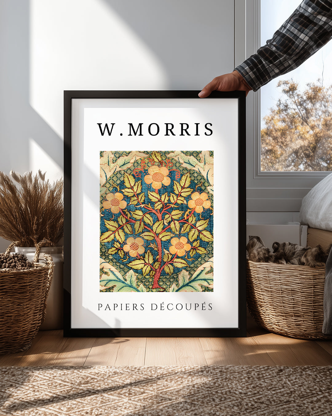 Kağıt Kesimleri - William Morris Poster Tablosu