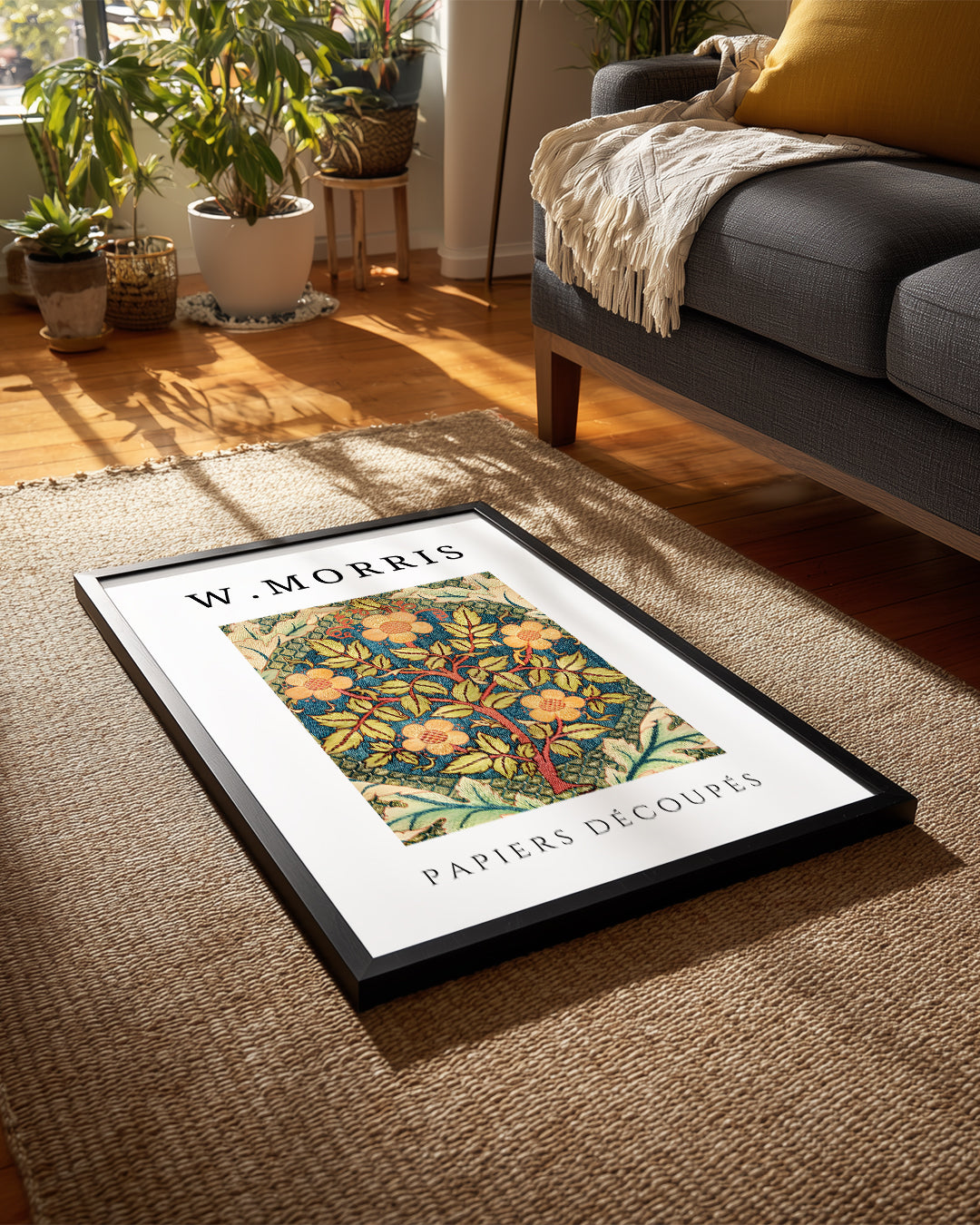Kağıt Kesimleri - William Morris Poster Tablosu