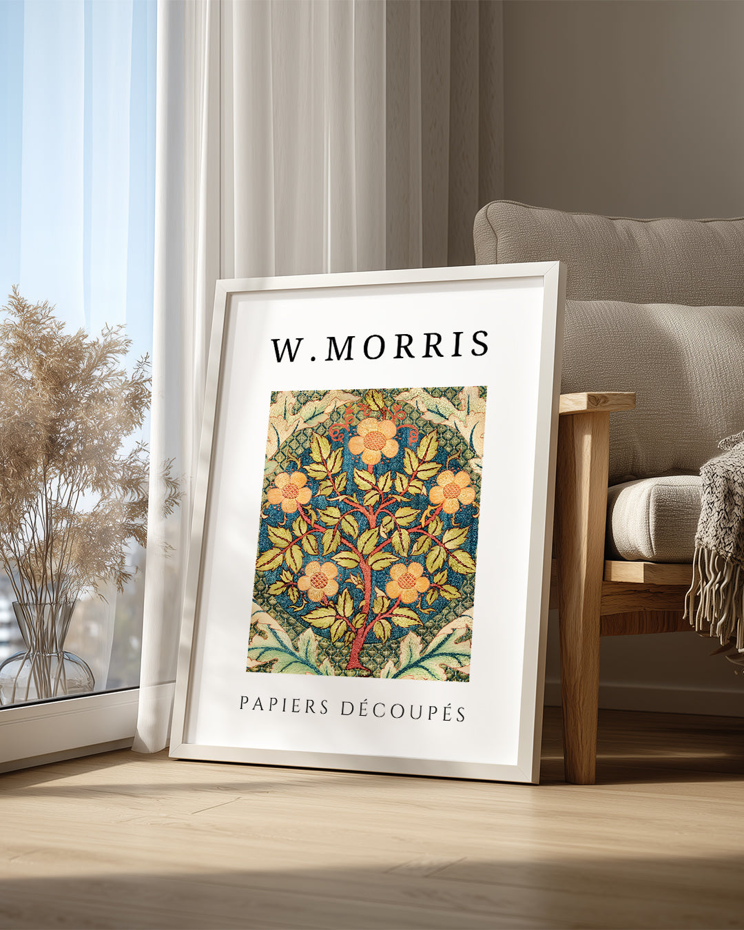 Kağıt Kesimleri - William Morris Poster Tablosu