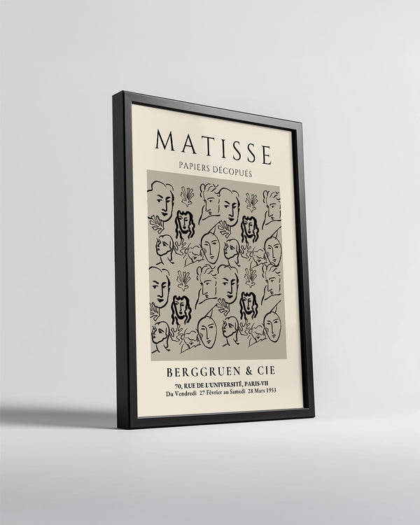 Kağıt Kesme Figürler - Henri Matisse - 1953 Poster Tablosu