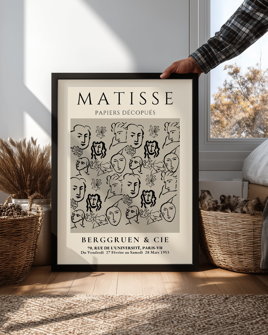 Kağıt Kesme Figürler - Henri Matisse - 1953 Poster Tablosu