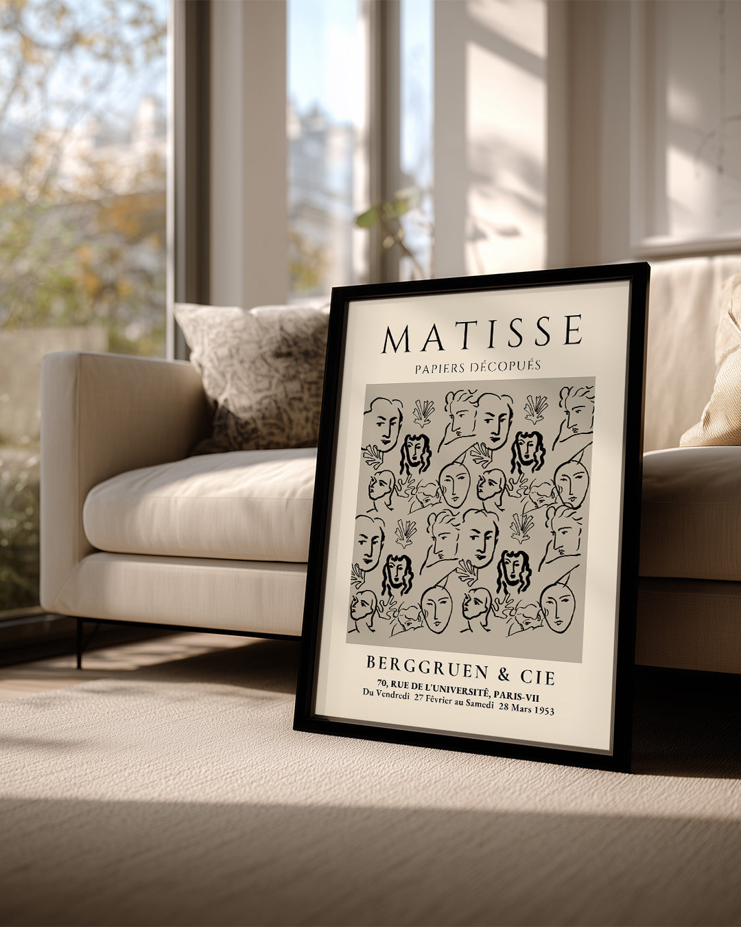 Kağıt Kesme Figürler - Henri Matisse - 1953 Poster Tablosu