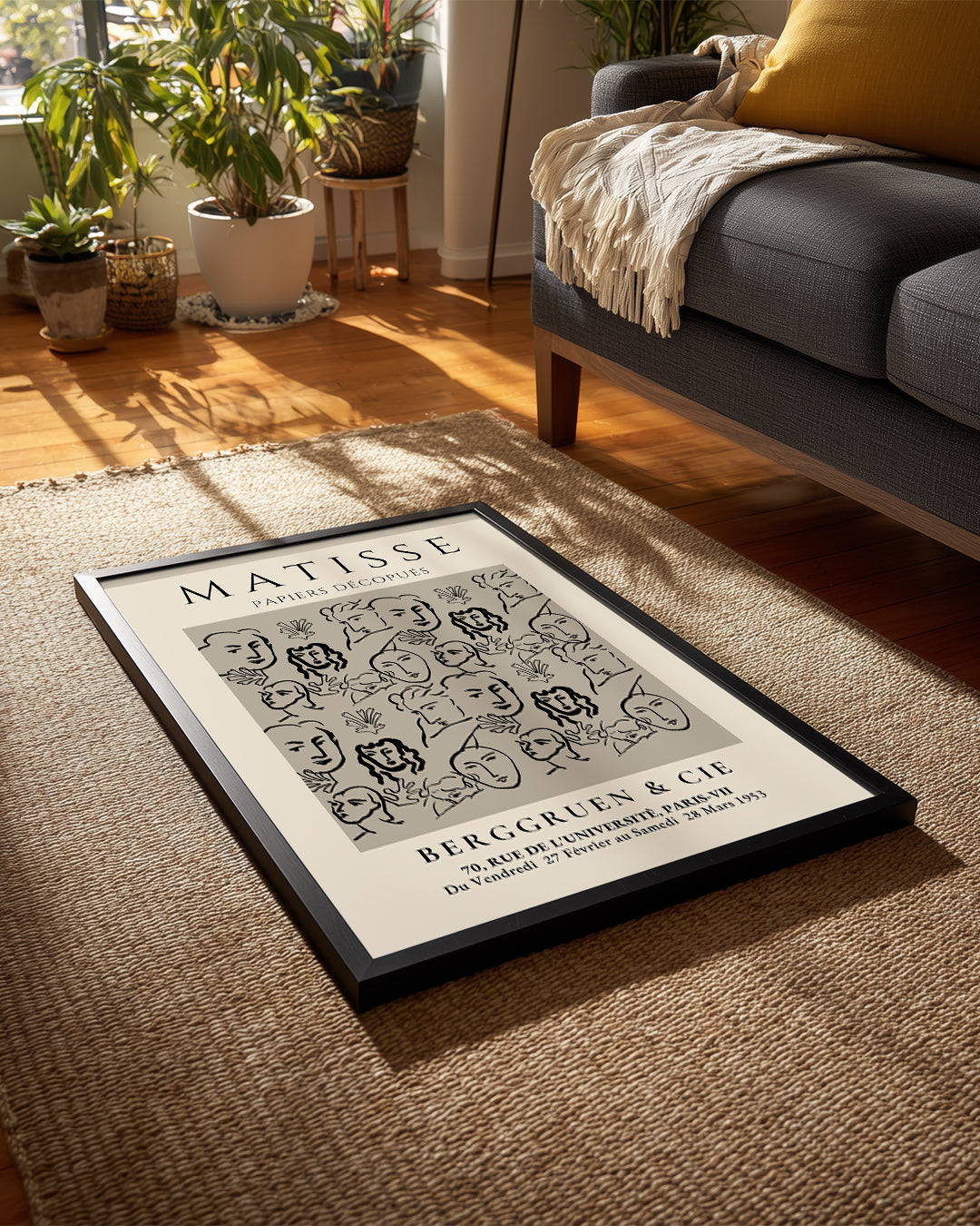 Kağıt Kesme Figürler - Henri Matisse - 1953 Poster Tablosu