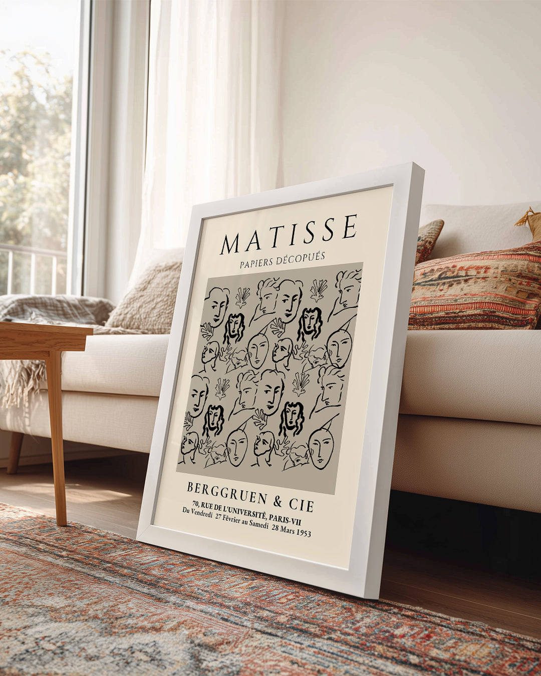 Kağıt Kesme Figürler - Henri Matisse - 1953 Poster Tablosu