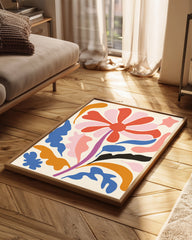 Kaleidoscope Petal Poster Tablosu