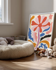 Kaleidoscope Petal Poster Tablosu