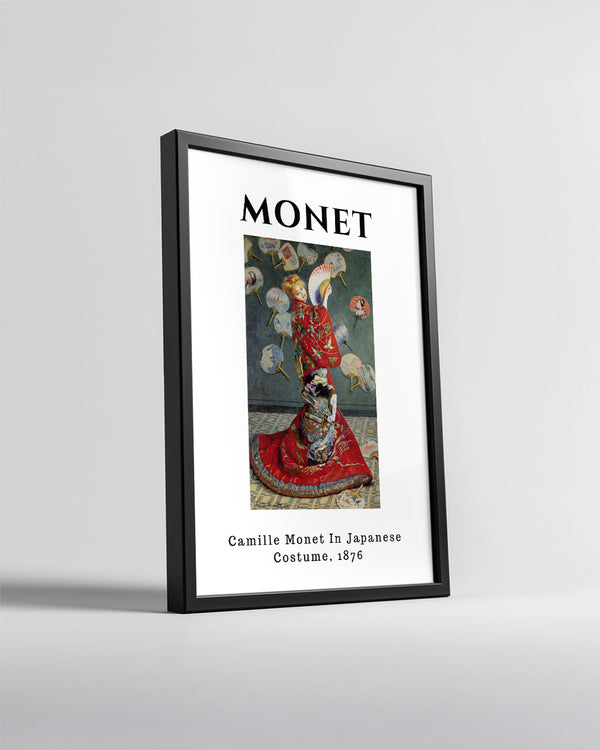 Kamikaze Monet - Claude Monet - 1876 Poster Tablosu