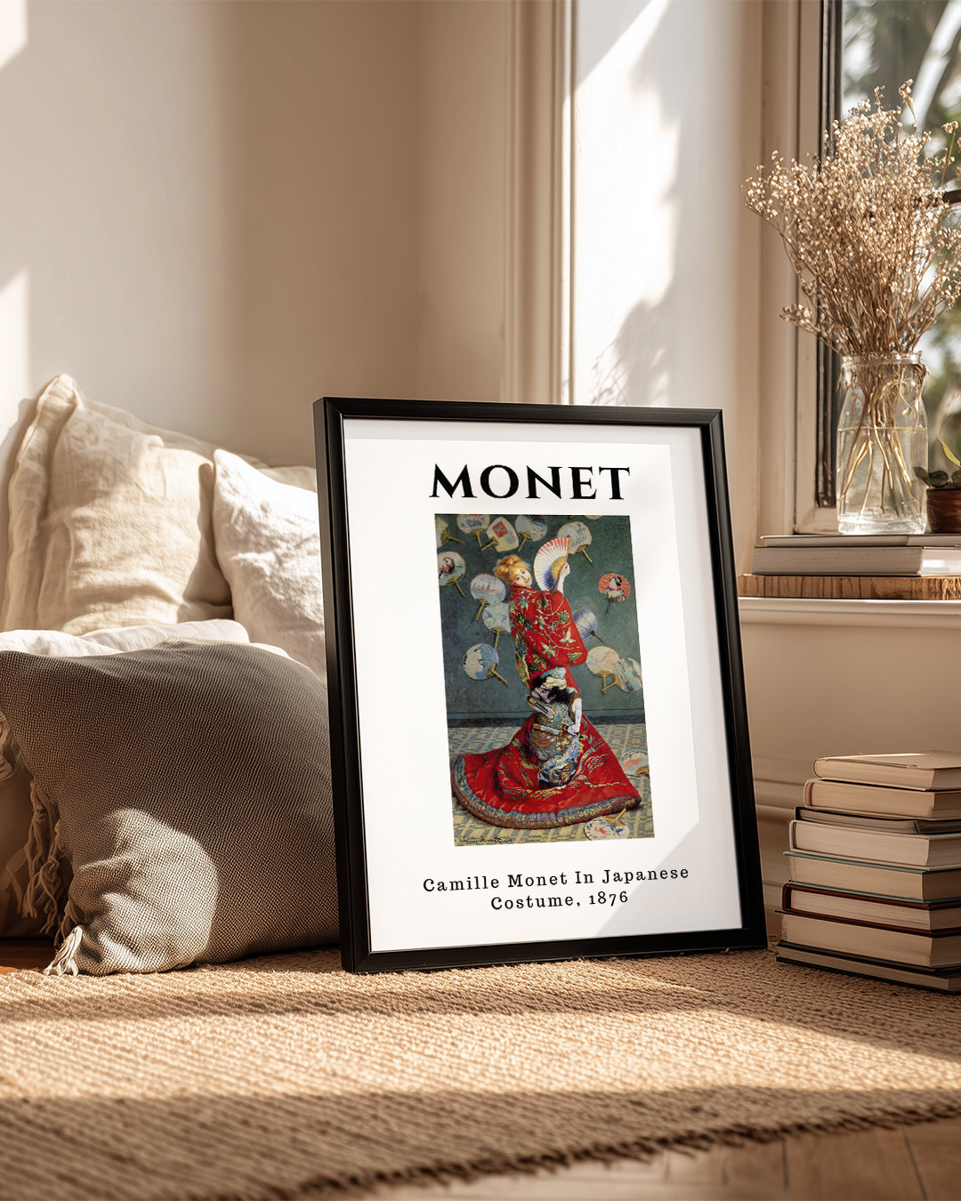 Kamikaze Monet - Claude Monet - 1876 Poster Tablosu
