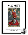 Kamikaze Monet - Claude Monet - 1876 Poster Tablosu