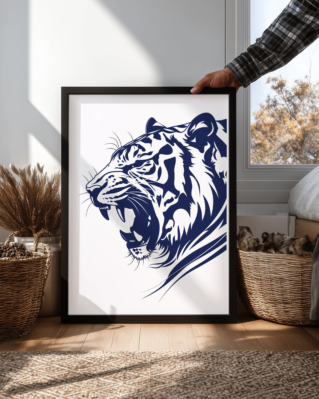 Kaplan - Güçlü Pençeler Poster Tablosu