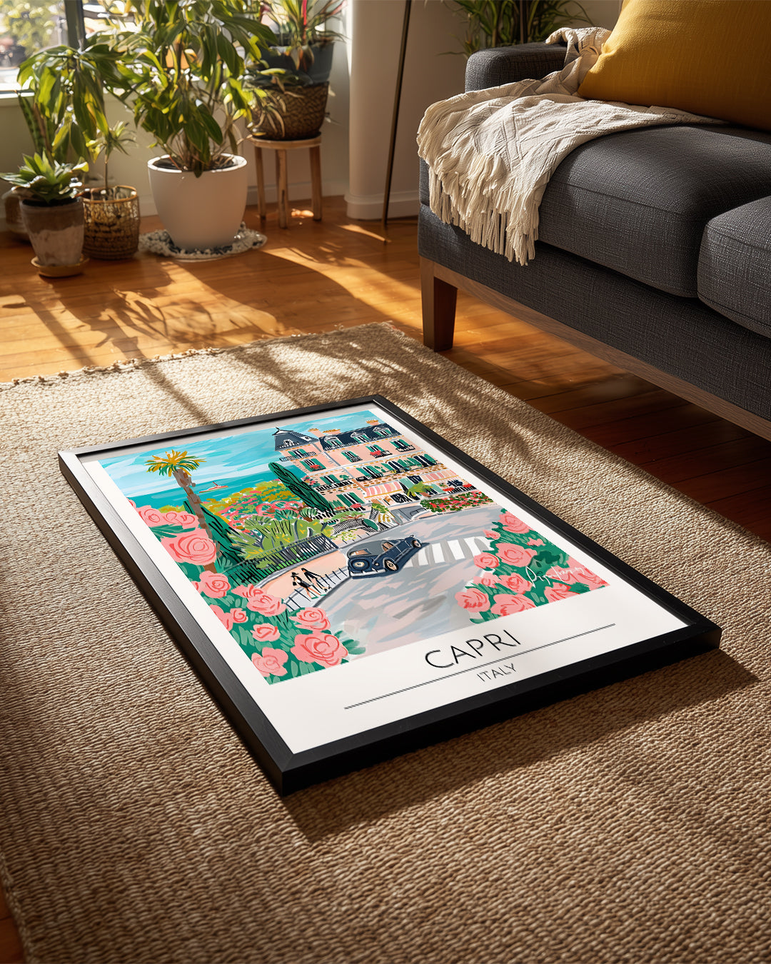 Kapri İtalya Poster Tablosu