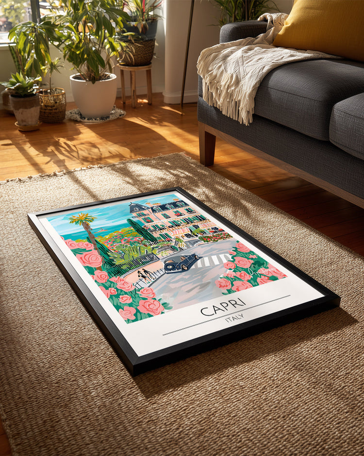 Kapri İtalya Poster Tablosu