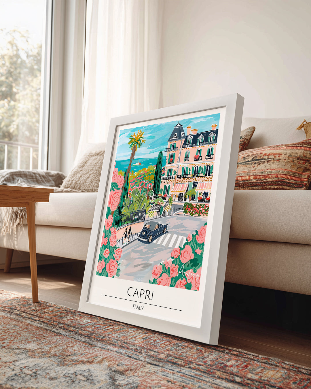 Kapri İtalya Poster Tablosu