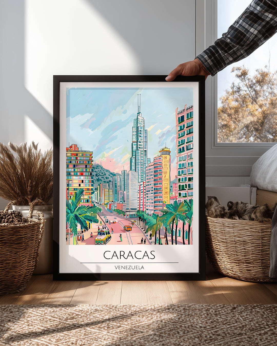 Karakas Venezuela Poster Tablosu