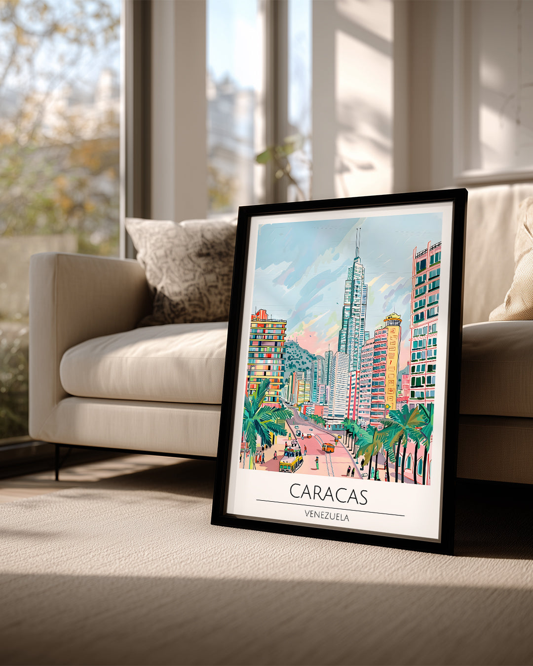 Karakas Venezuela Poster Tablosu