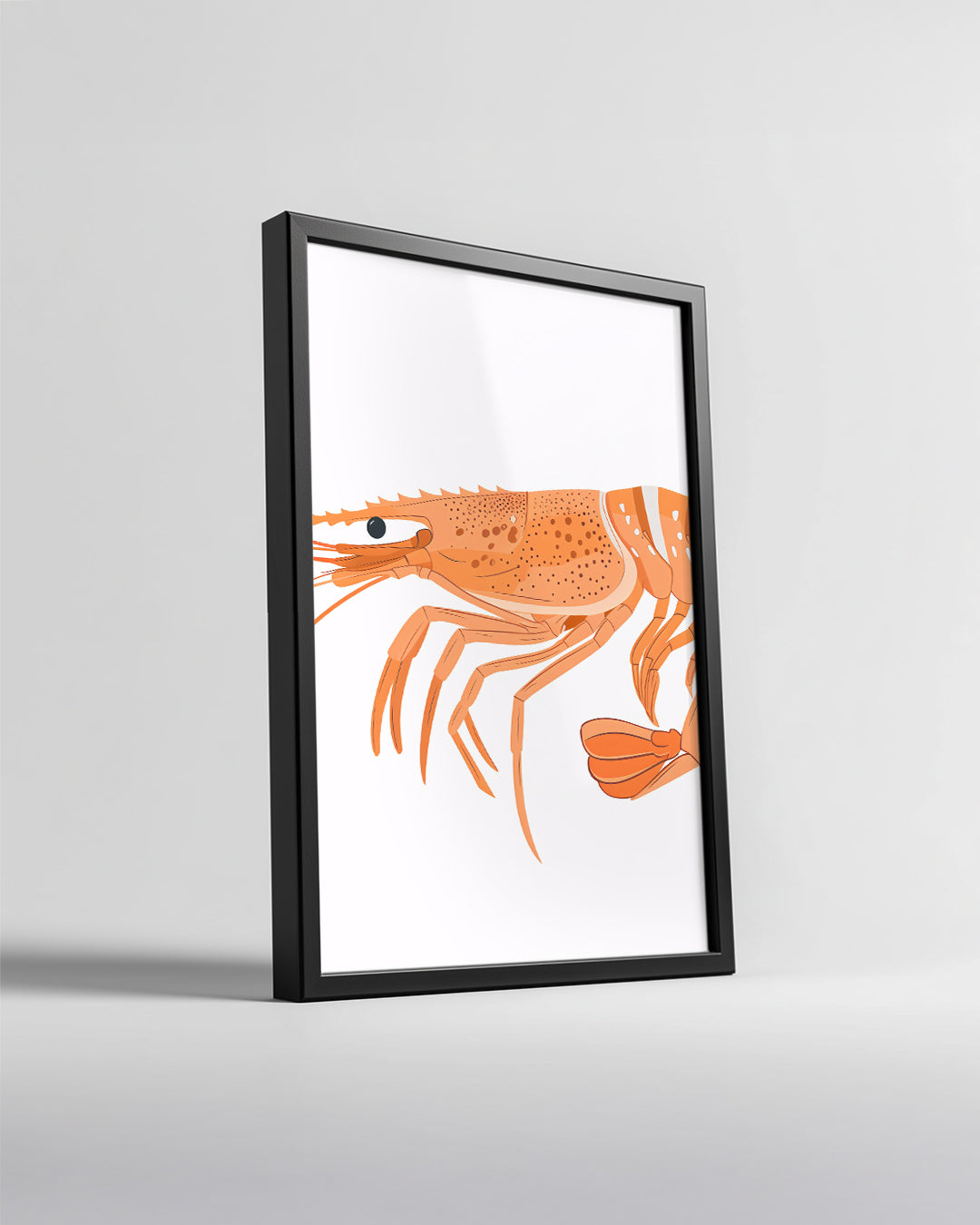 Karides - Narenciye Rengi Poster Tablosu