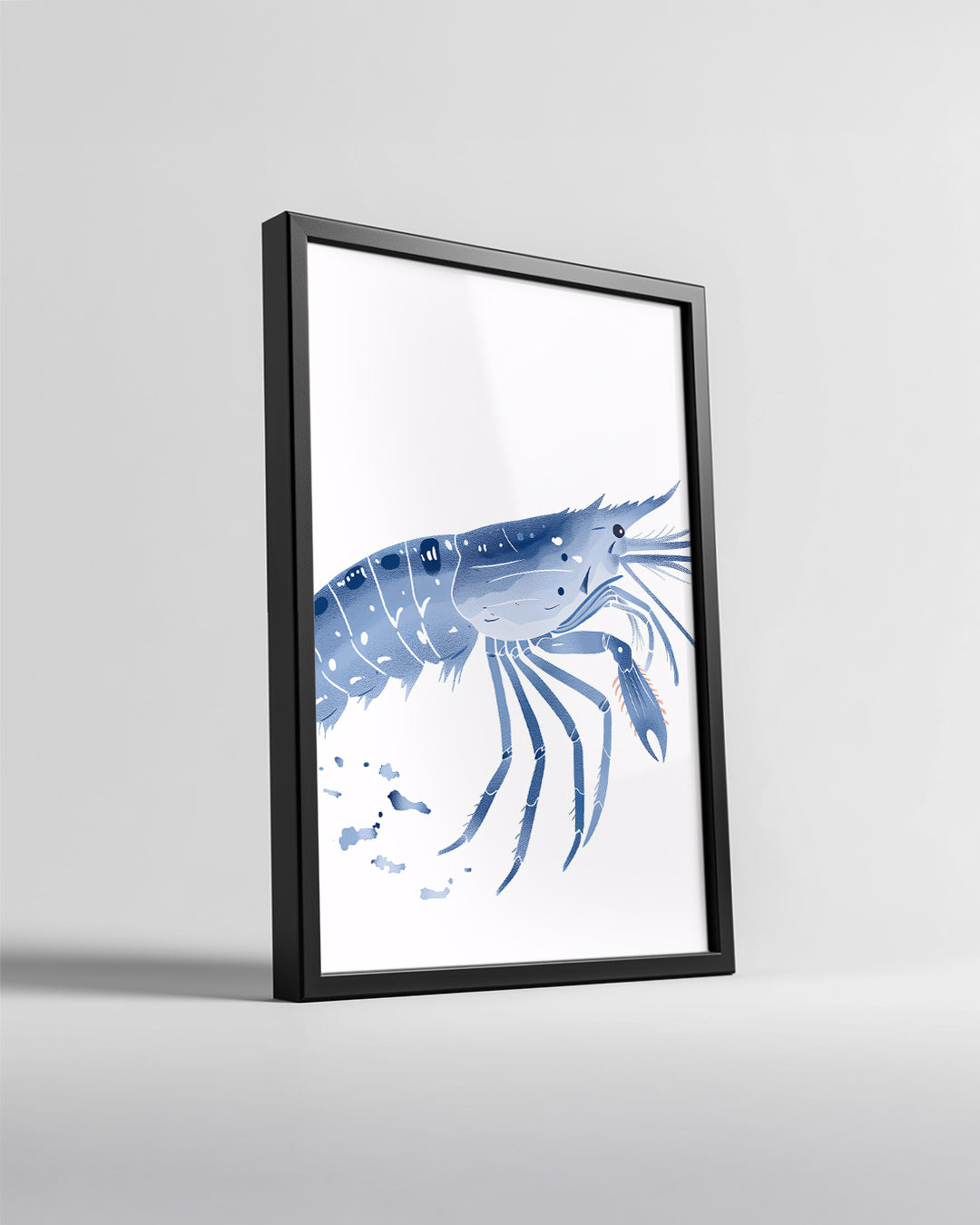 Karides - Su Altında Hareketlilik Poster Tablosu