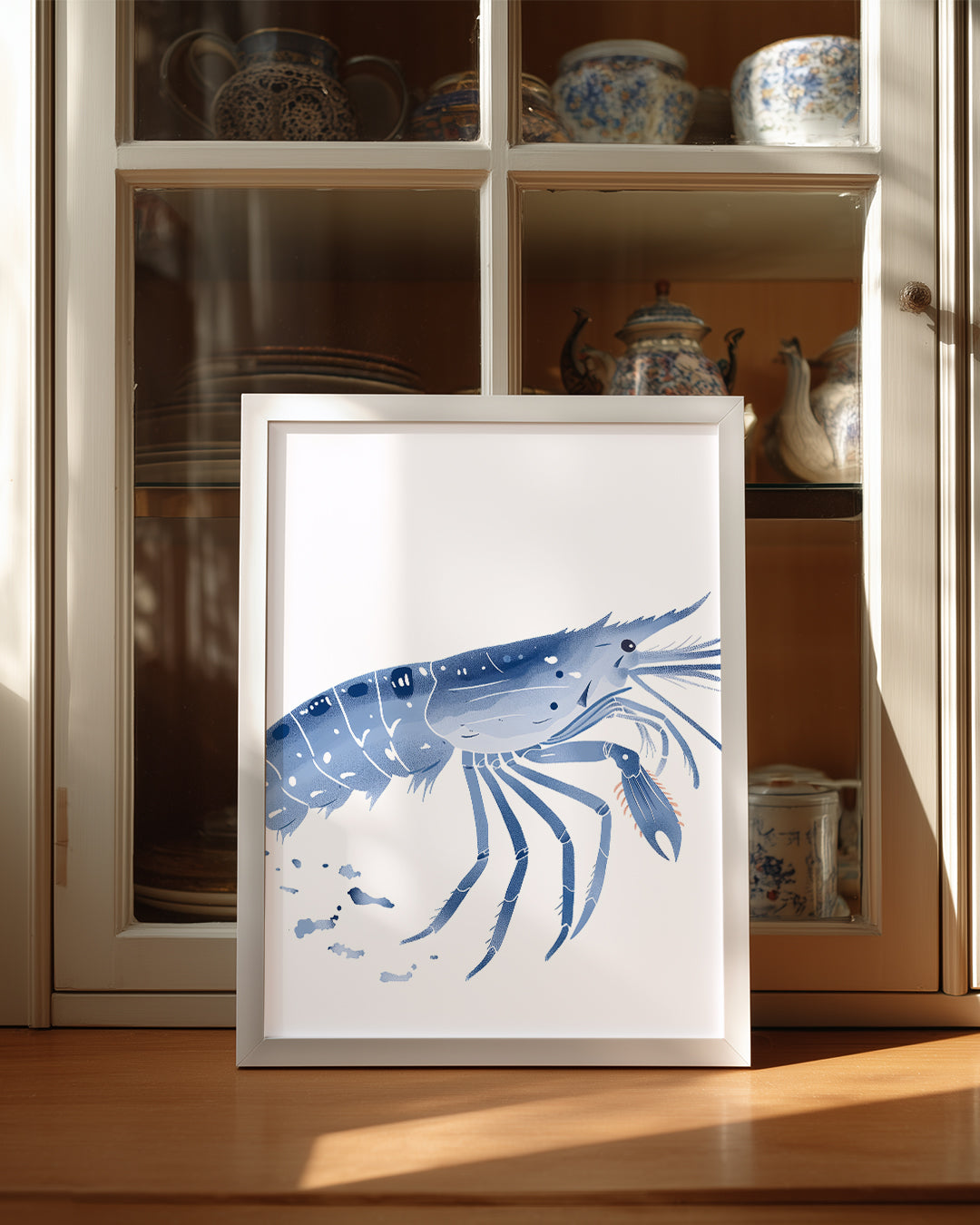 Karides - Su Altında Hareketlilik Poster Tablosu