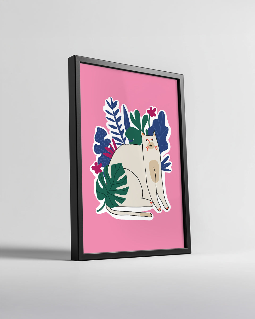 Kedi - Bahar Bahçesi Poster Tablosu