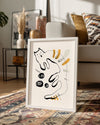 Kedi - Çizgi Roman Tarzı Poster Tablosu