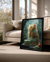 Kedi - Mutlu Duygu Poster Tablosu