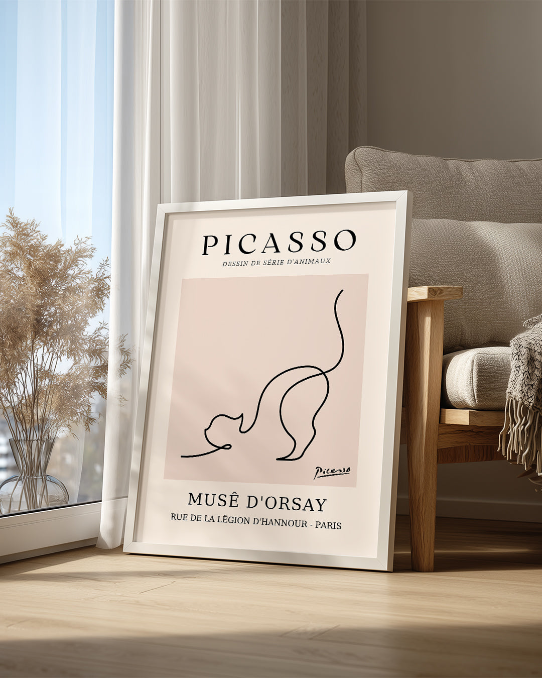Kedi - Pablo Picasso Poster Tablosu