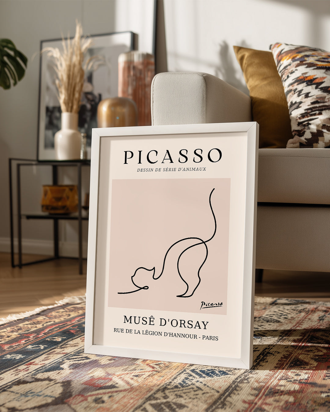 Kedi - Pablo Picasso Poster Tablosu
