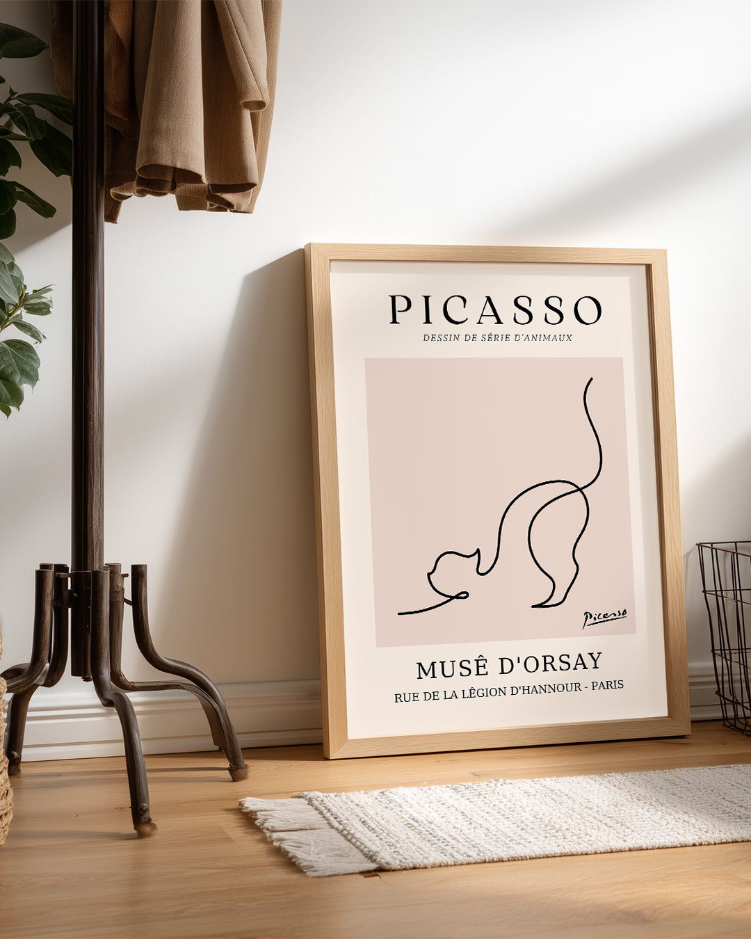 Kedi - Pablo Picasso Poster Tablosu