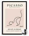 Kedi - Pablo Picasso Poster Tablosu