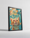 Kedi - Su Altında Keşif Poster Tablosu