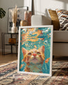 Kedi - Su Altında Keşif Poster Tablosu