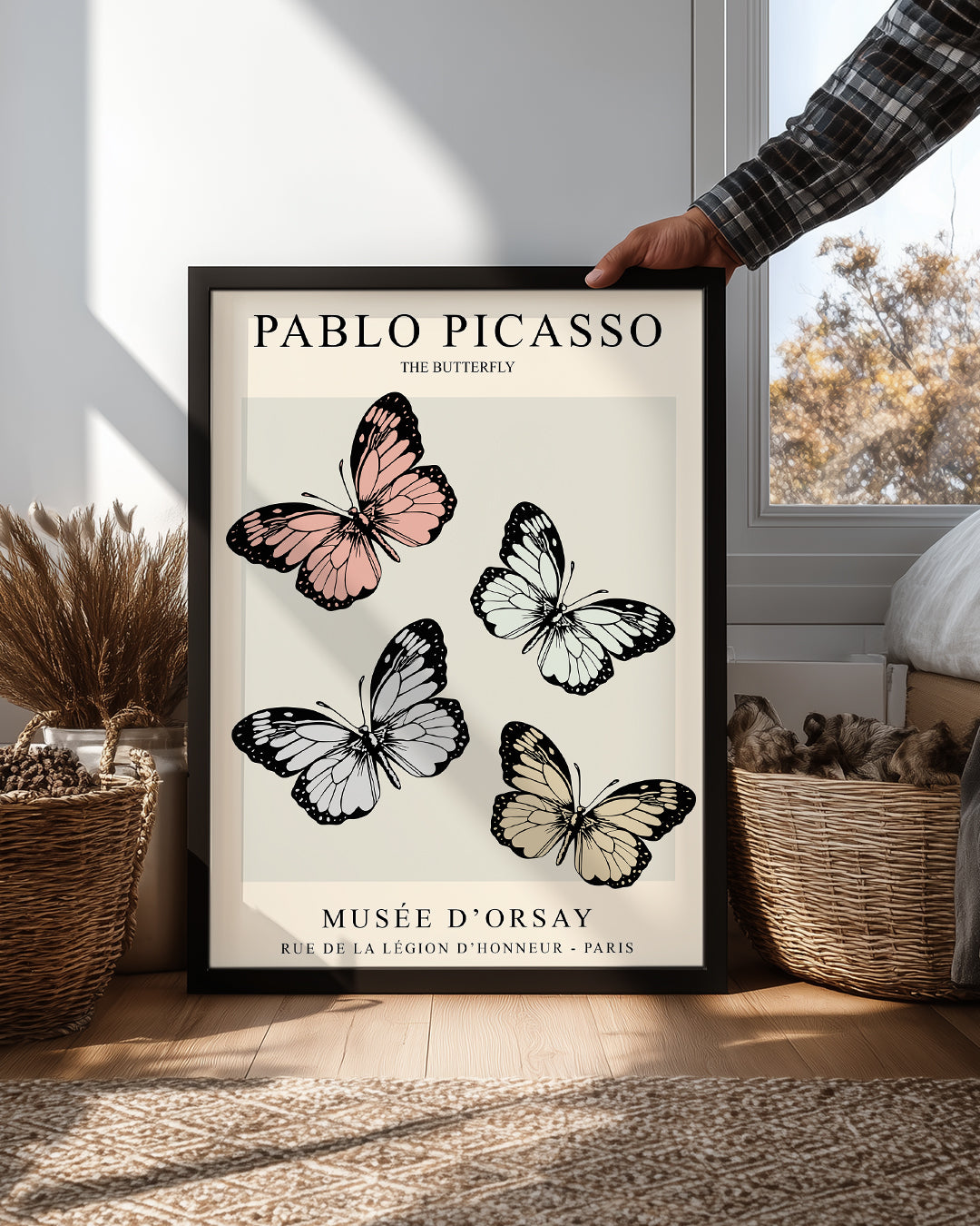 Kelebekler - Pablo Picasso Poster Tablosu