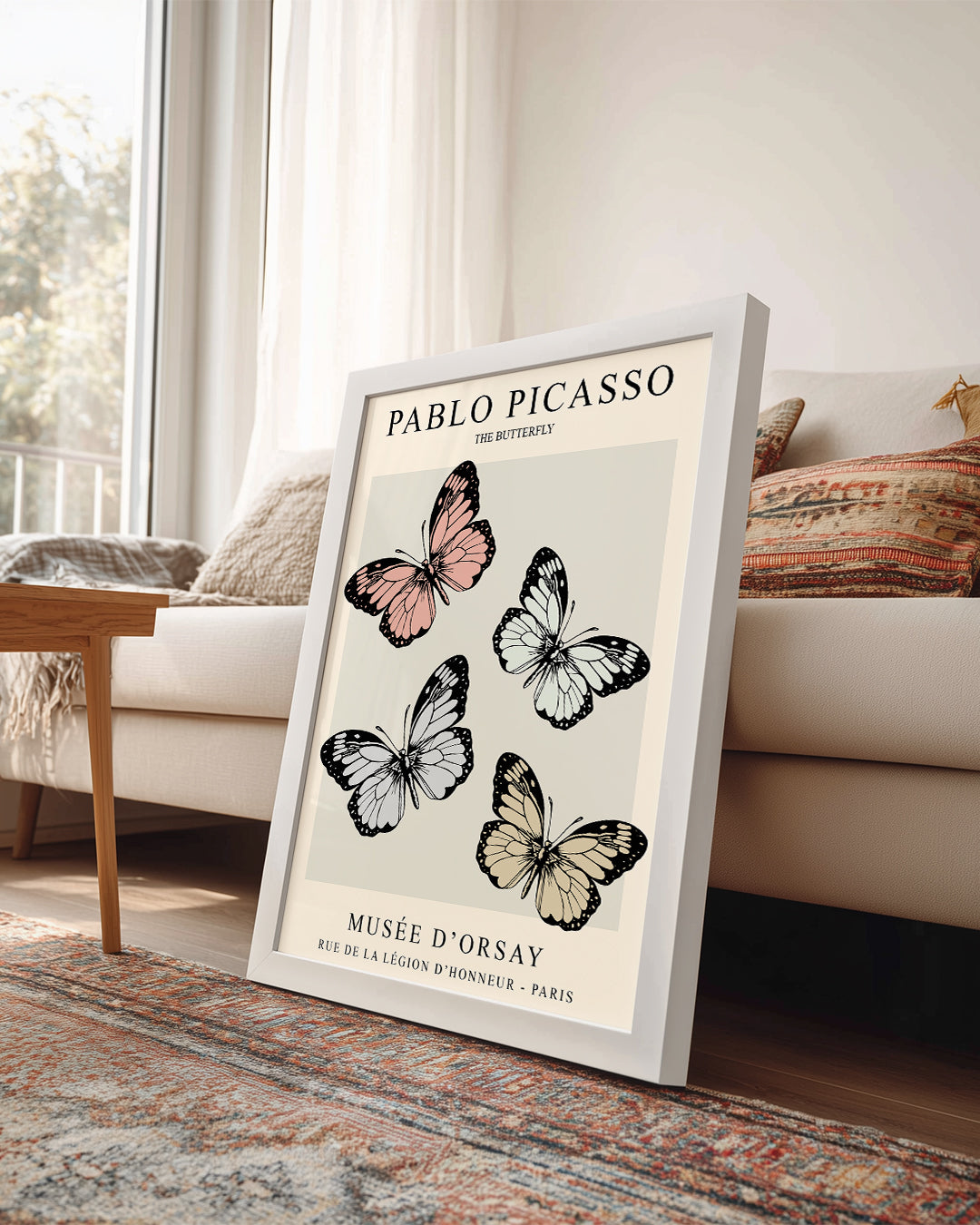 Kelebekler - Pablo Picasso Poster Tablosu