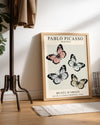 Kelebekler - Pablo Picasso Poster Tablosu