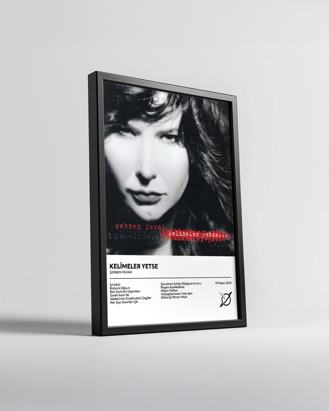 Kelimeler Yetse - Şebnem Ferah Poster Tablosu