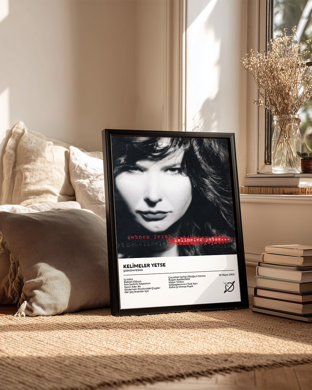 Kelimeler Yetse - Şebnem Ferah Poster Tablosu