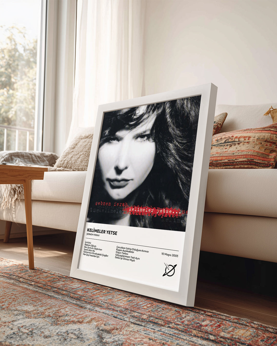 Kelimeler Yetse - Şebnem Ferah Poster Tablosu