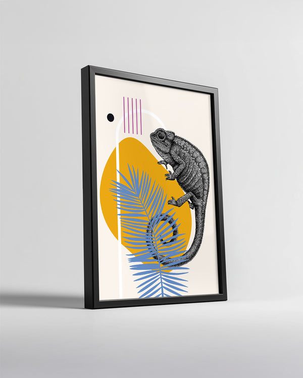 Kertenkele - Tüy Yapısı Poster Tablosu