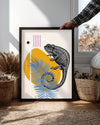 Kertenkele - Tüy Yapısı Poster Tablosu