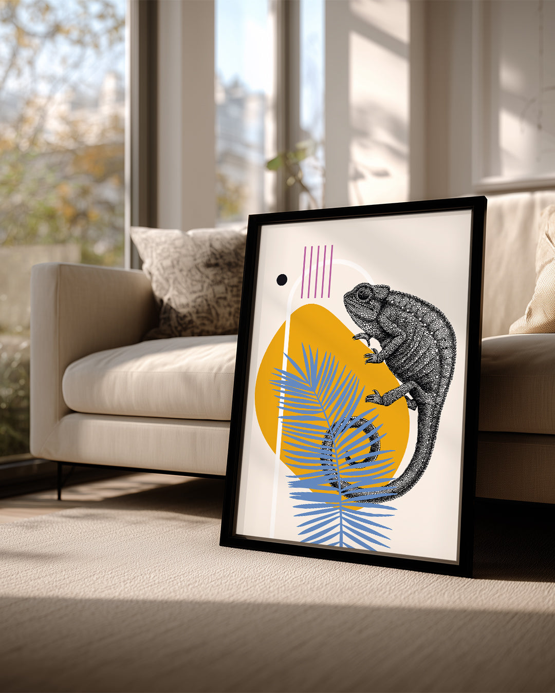 Kertenkele - Tüy Yapısı Poster Tablosu