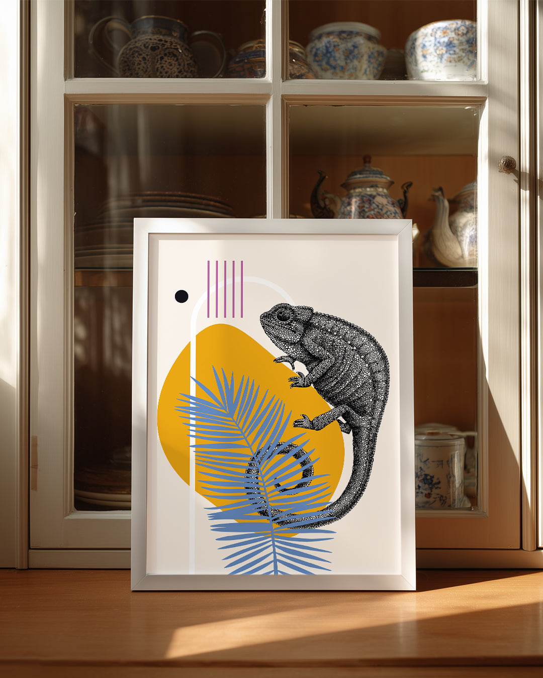 Kertenkele - Tüy Yapısı Poster Tablosu
