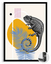 Kertenkele - Tüy Yapısı Poster Tablosu