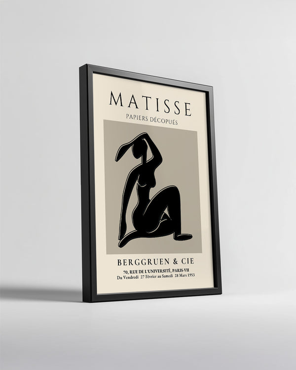 Kesilmiş Kağıt Figürü - Henri Matisse - 1953 Poster Tablosu