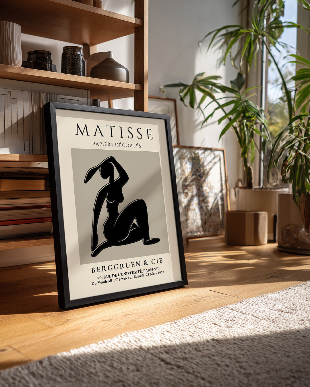 Kesilmiş Kağıt Figürü - Henri Matisse - 1953 Poster Tablosu