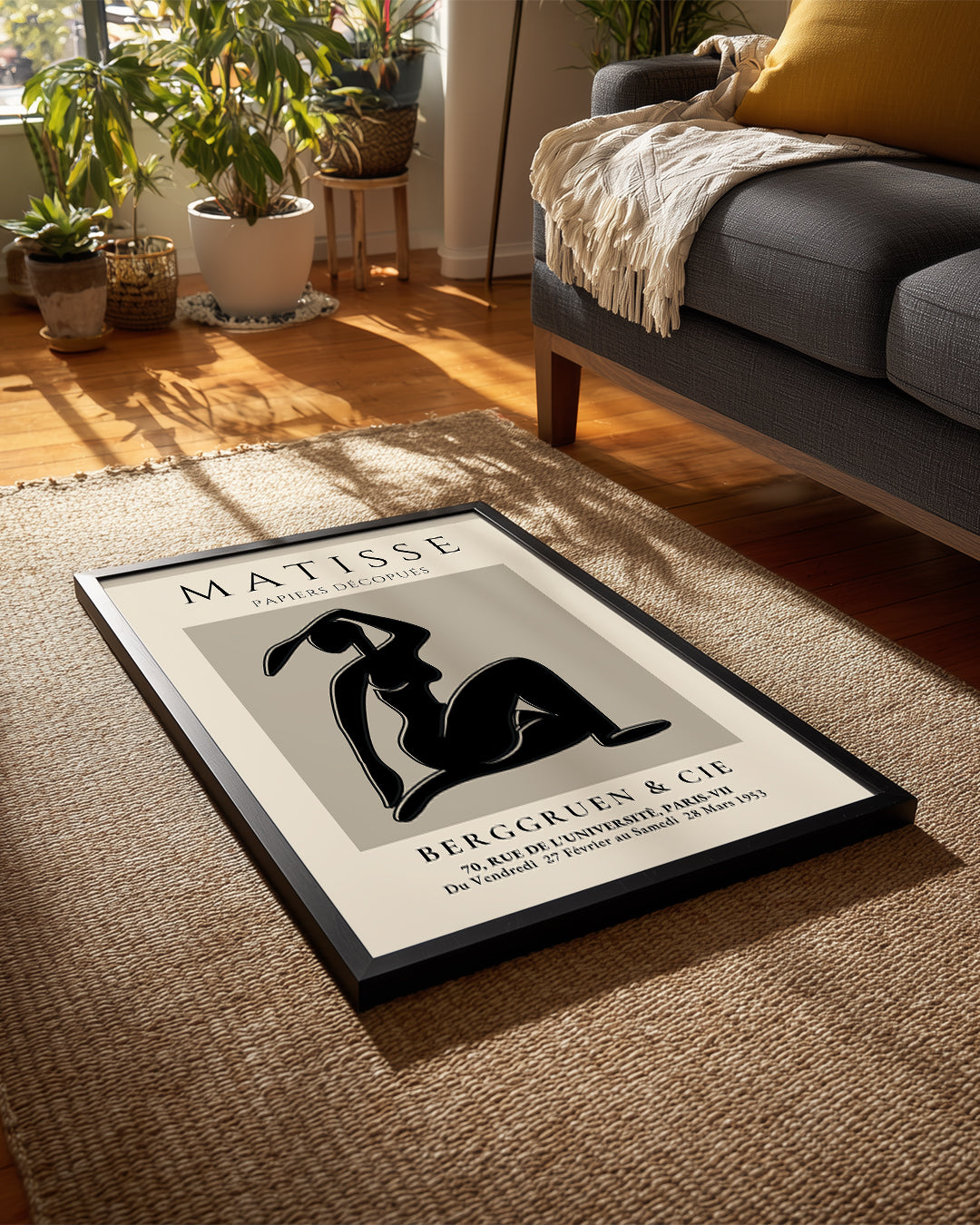 Kesilmiş Kağıt Figürü - Henri Matisse - 1953 Poster Tablosu